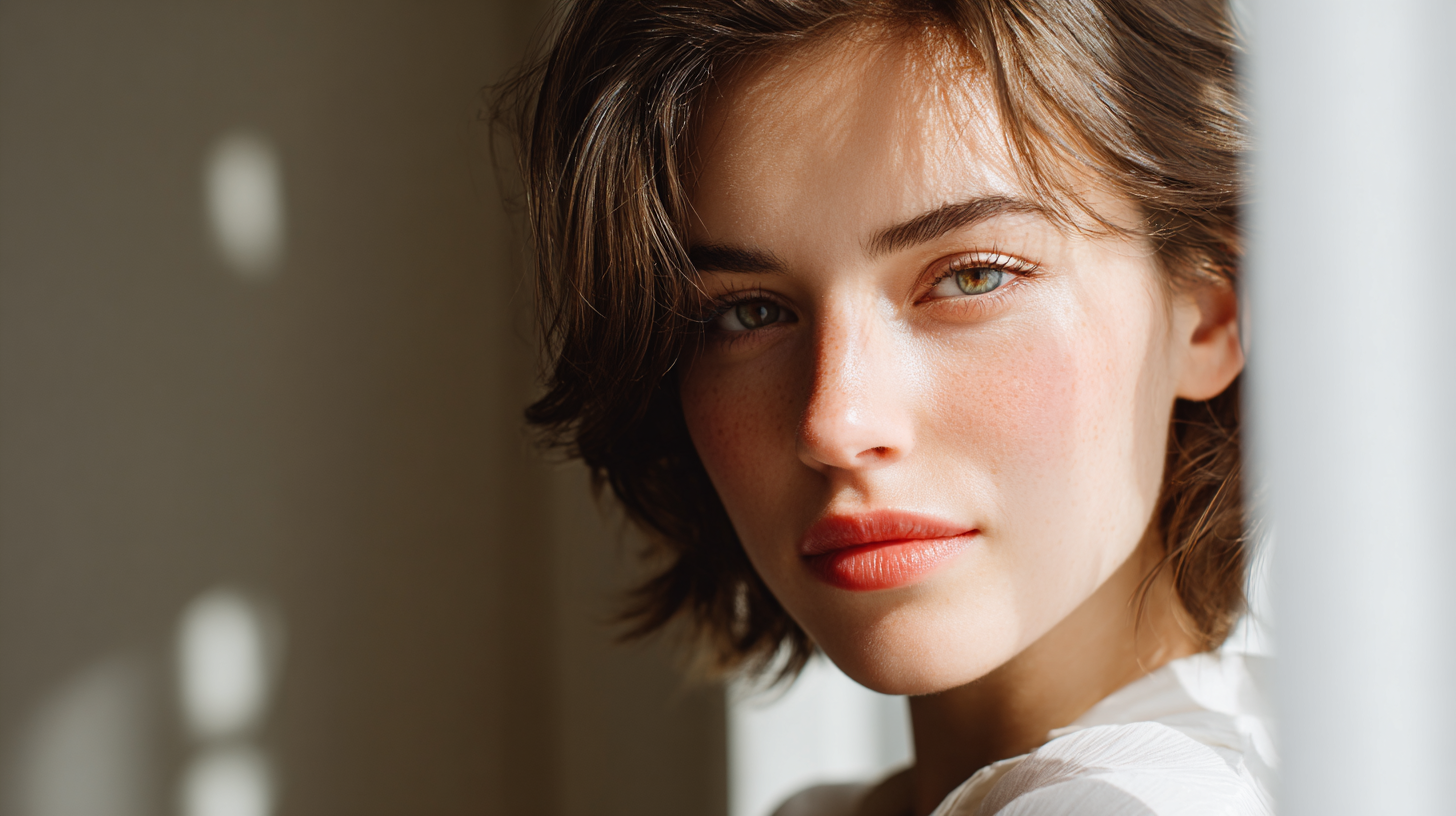 Spring skin care routine inspired by European lifestyle, focusing on renewal and balance